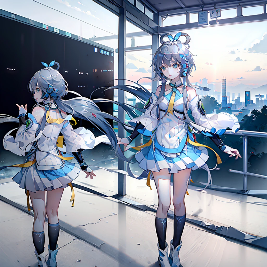 Let Luo Tianyi stand on the underground high-speed rail platform of Taipei Railway Station。