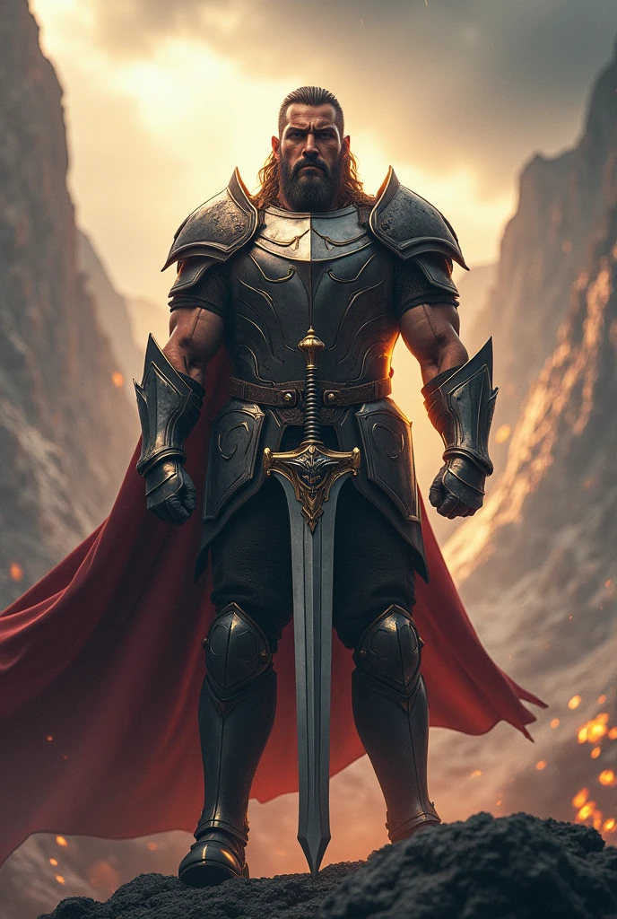 Create a heroic image 
