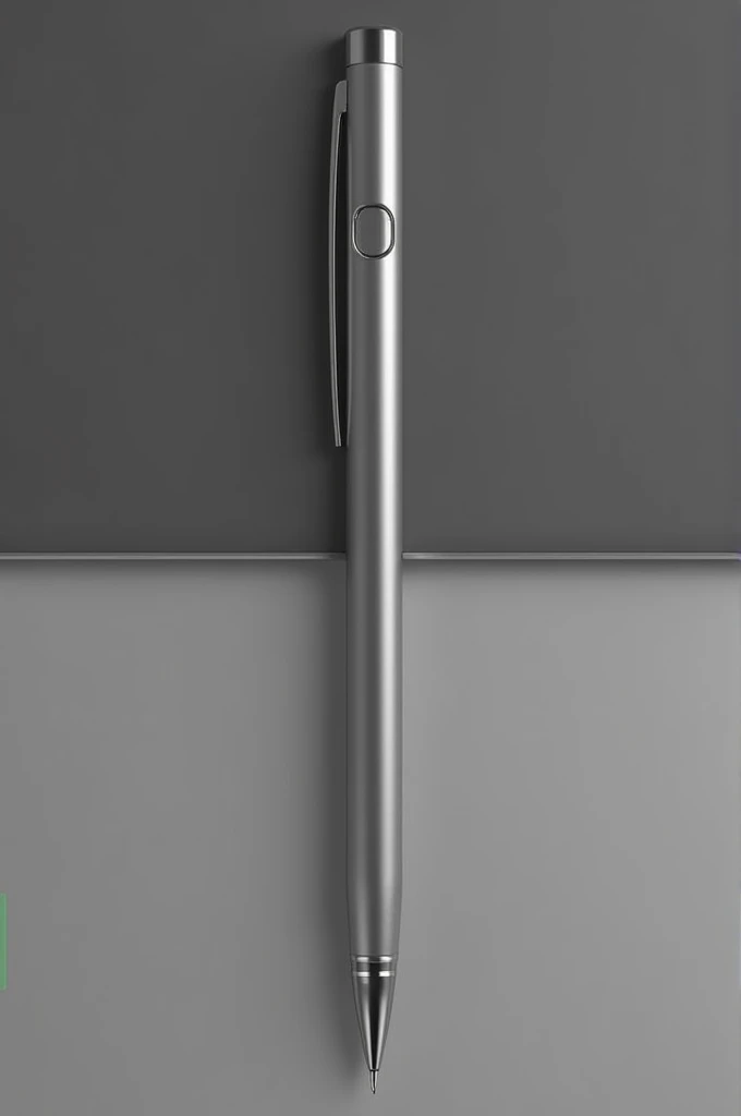 An iPad pen that can be pressed to change between two modes: stylus mode and ballpoint pen mode.