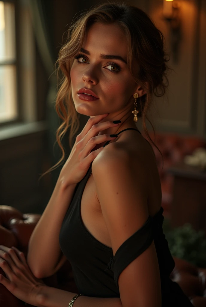 Make a even hotter and sexier version of Emma Watson 