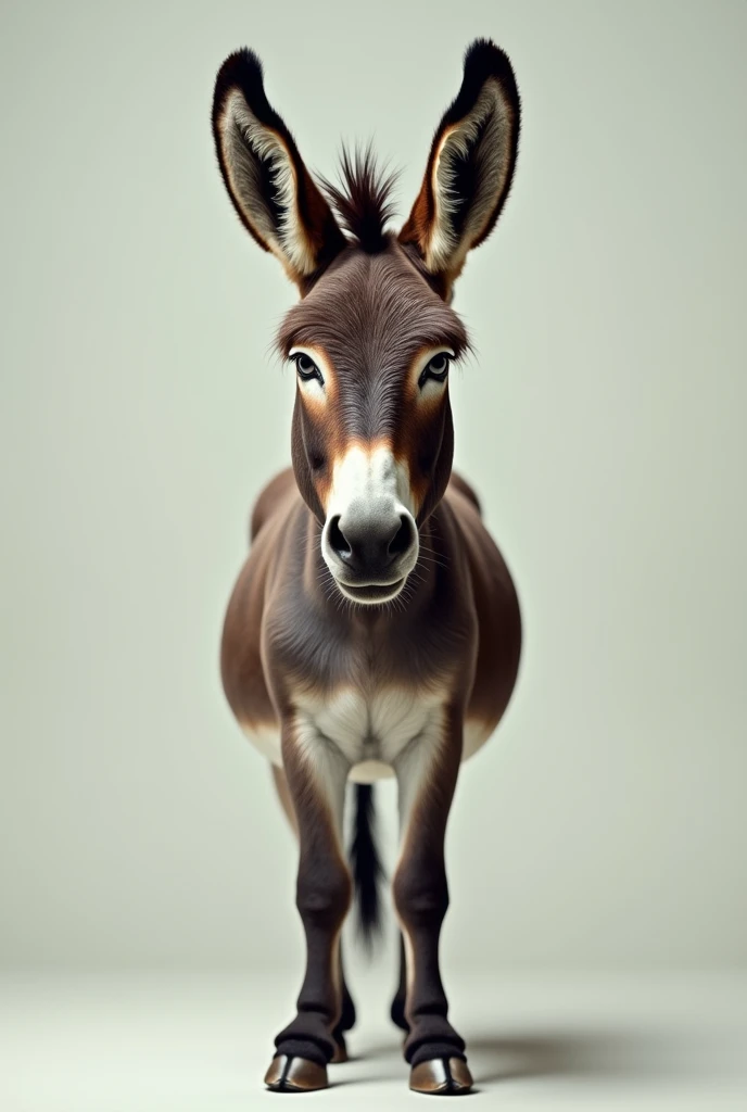 Lionel messi face with donkey body.