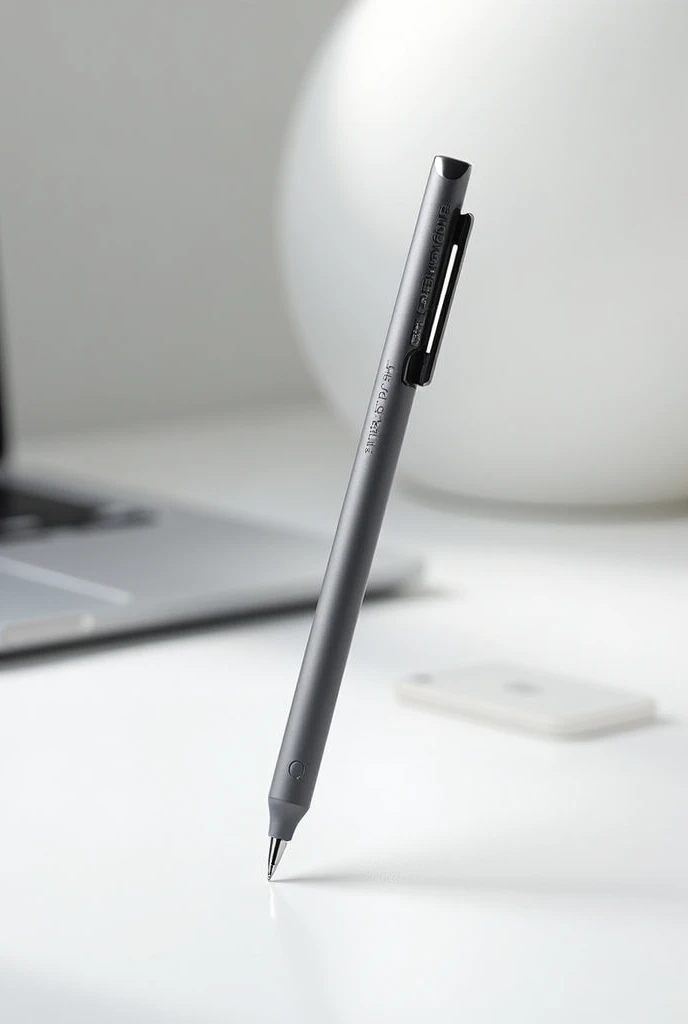 The iPad stylus pen that can be pressed to change between 2 modes: stylus mode and ballpoint pen mode. It is designed to be as similar as possible to the iPad stylus pen.