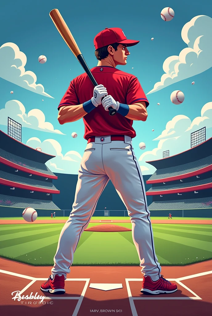 Poster for baseball try out