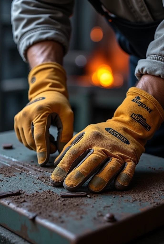 gloves for metalworking industry
