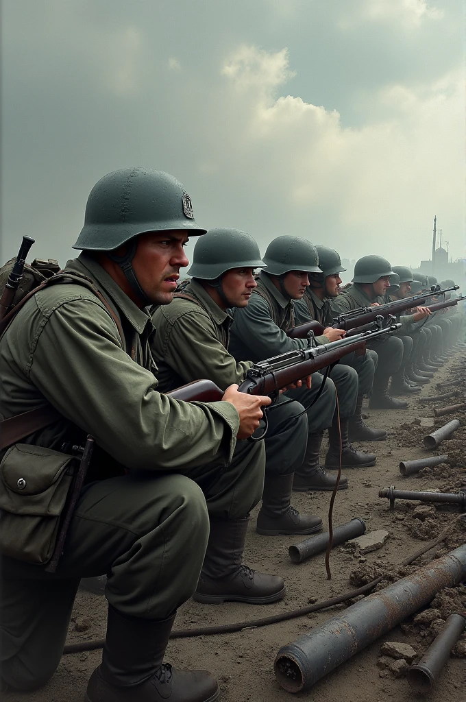 German soldiers in World War II 