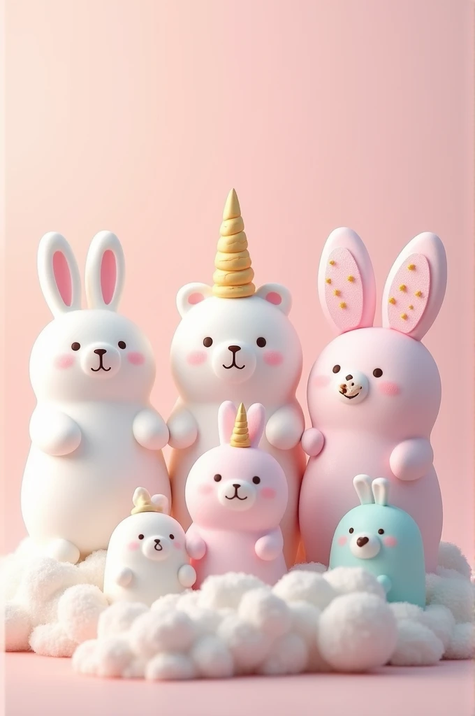 Marshmallow Animals 
