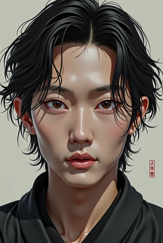 male Japanese face Yoshihiko Hakamada