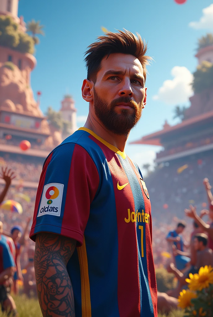 Messi collaboration with free fire