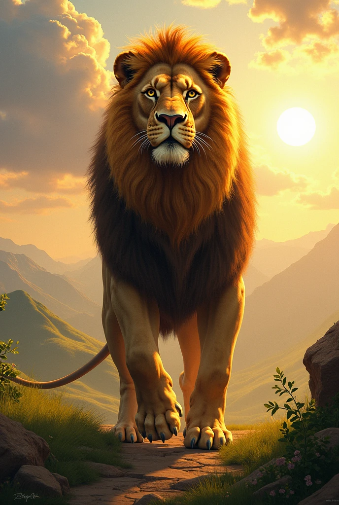 Realistic Lion of Judah