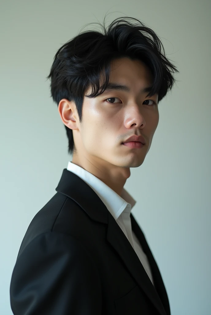 male Japanese profile cool Slender photograph