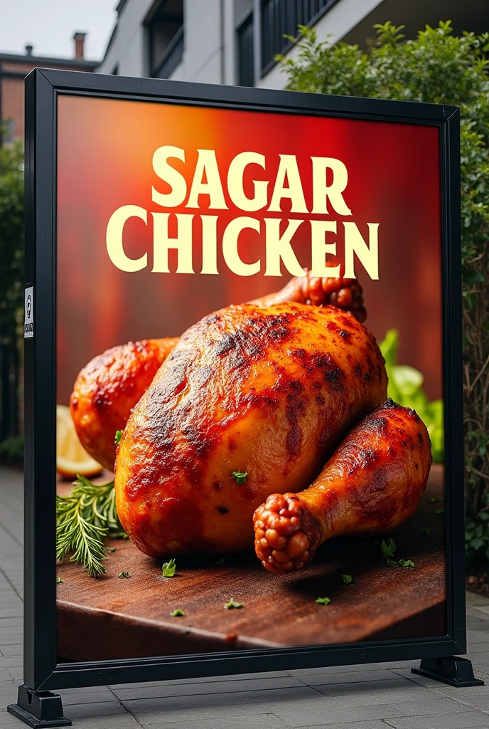 Sagar chicken big banner