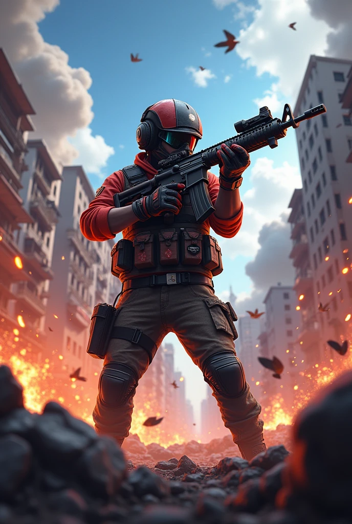 Free fire live rank push thumbnail
