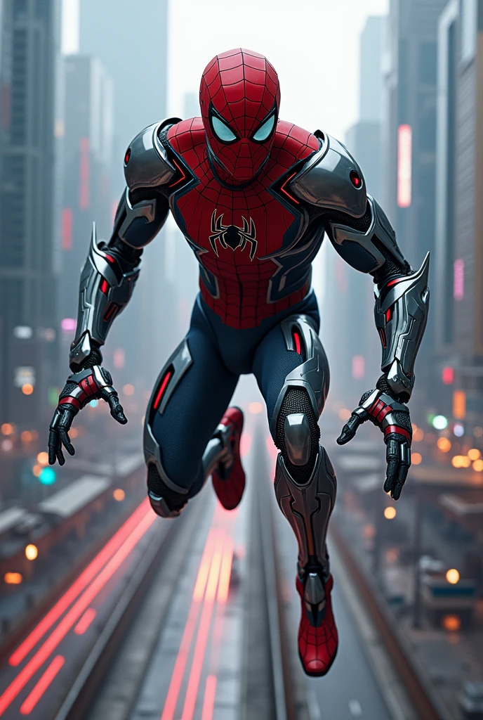 Spiderman in robo suit