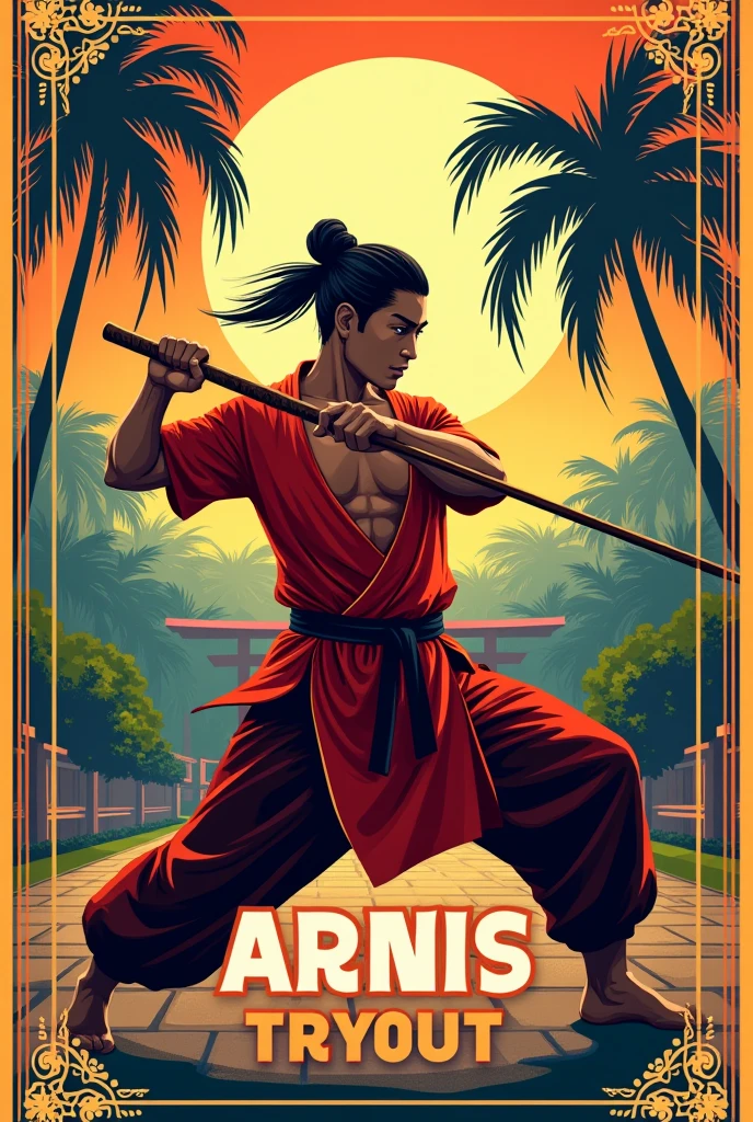 Poster for arnis tryout