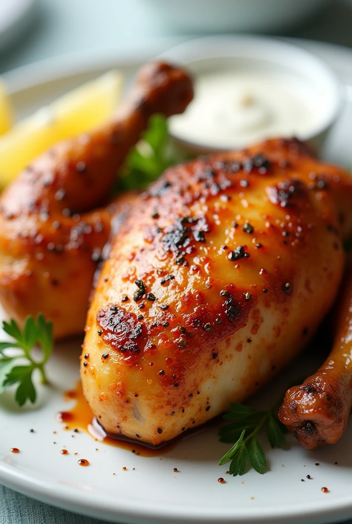 Chicken recipe clean picture realistic food