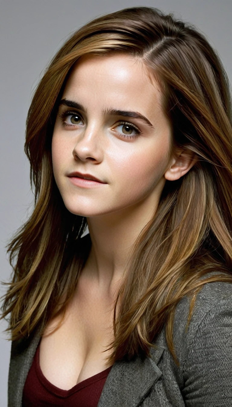 a girl, Emma Watson plays Hermione, Long Straight Hair, Big Breasts, Emma Watson's face close-up,detailed,Rich in details,A charming and beautiful witch,With long flowing hair and sharp eyes,Best quality, masterpiece, Ultra-high resolution, (lifelike:1.4), original photo, (Real skin texture:1.3), (Film Grain:1.3), panoramic, Portraits, Very wide angle shot, Thin waist, Cowboy lens, (in the darkness, Dark Shadows, Low profile, Cold Light), night, close up, Tears, indoor, dust, Tyndall Effect, sad, disappointment, melancholy(expression), cry, frown, (Bow your head), nervous, Tears, , 1 girl, Beautiful detailed eyes and face, White scarf, bow tie,Off-shoulder, huge breasts, Huge ass, sexy body, fitness body, sexy bra, sexy thong, Navel,Waist,Exposed Crotch,Showing belly,Camel toes are clear,sexy high stockings, high-heel boots,witch hat,Magic Wand,Brown eyes wearing a velvet cape decorated with mystical symbols,Standing in the foggy scenery at night,Hogwarts School of Witchcraft and Wizardry in the distance,There is a blood moon in the sky,Fire on the ground,Lightning cuts through the sky