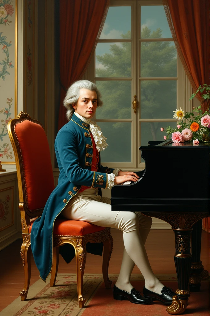 Mozart at the piano
