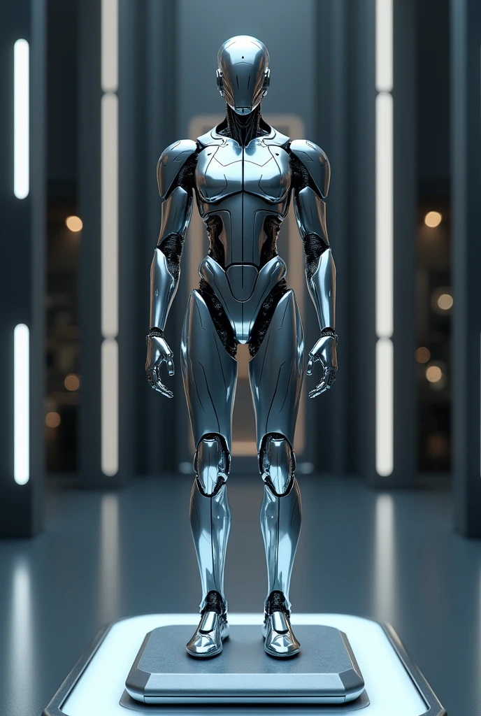 A robot trophy