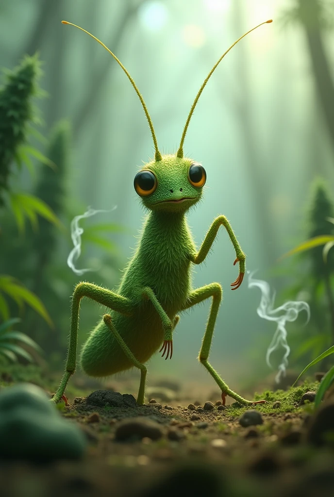 Create a marijuana cricket