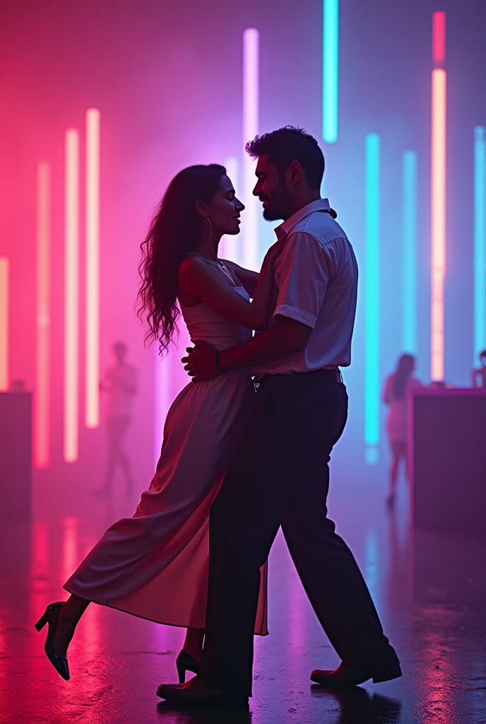 create a folder with the following instructions:
80's dance telling the story of the song Eduardo and Monica must contain the name "3c"