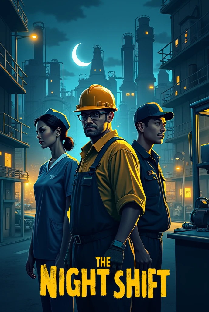 Create A Poster of Night Shift,