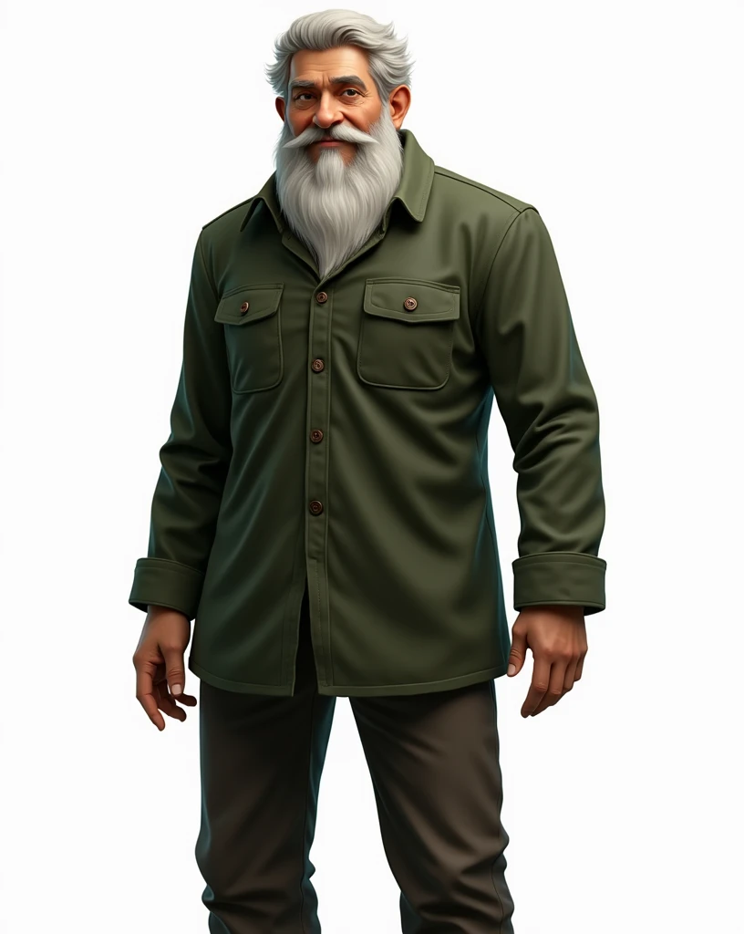 male,middle aged,Uncle,Goatee,green