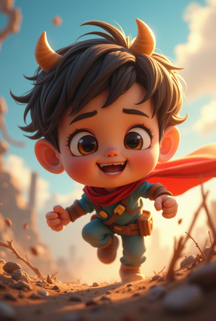 Adorable little heroes star in movies