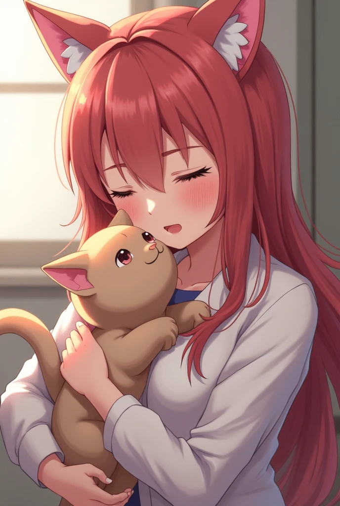 anime girl playing with her pussy