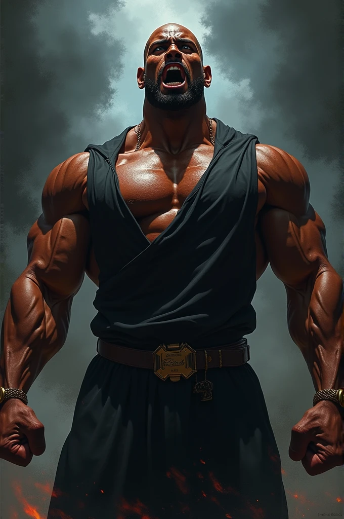 A blasphemous black man