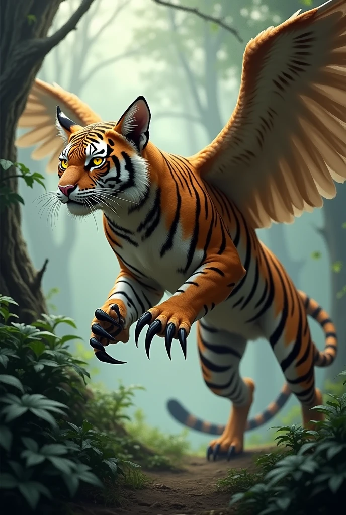 Hybrid of Tiger and Owl offspring