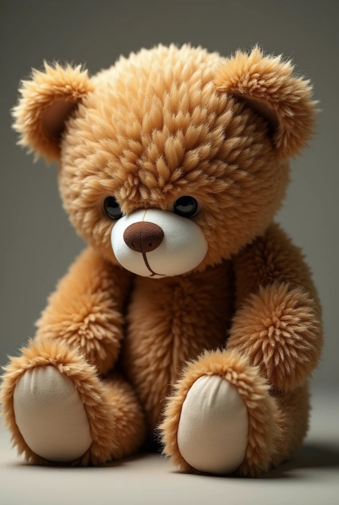 Sad Teddy Bear Crying in 8K