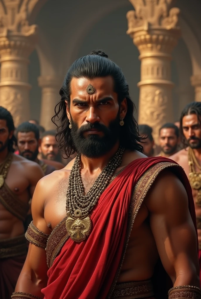 Ranveer Singh as duryodhana without beard