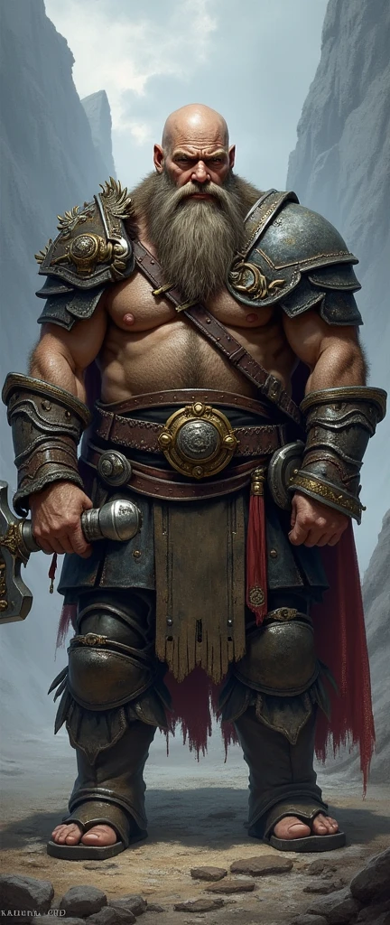 As an image of a dwarf and it says JAMEILER