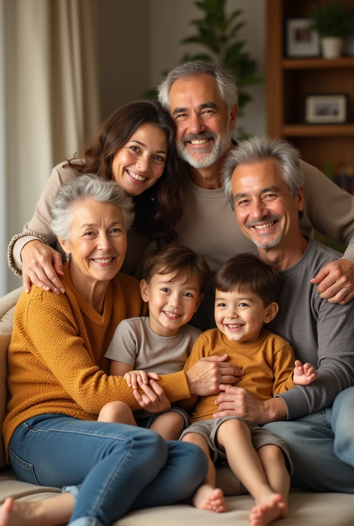 A big happy family