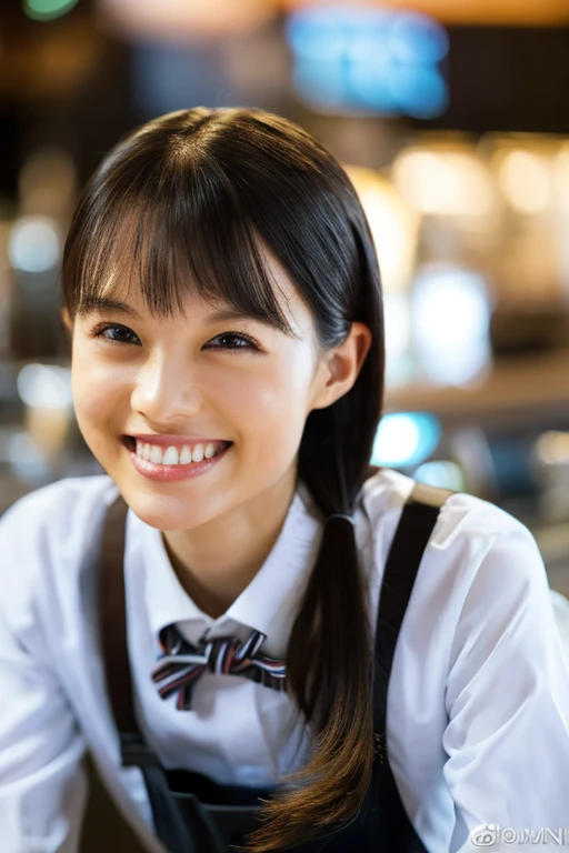 (8k, RAW photo, best quality, masterpiece), (photorealistic), outstanding details, ultra-high resolution, anatomically correct, textured skin, (Extremely precise and accurate anatomy),
Ultra Detailed Face, Detailed Eyes,
1 Girl, (barista) , ( barista uniform) , forehead, (pulled back hair:1.2) ,
(Cute Japanese girl , 1 ), light smile,
cinematic lighting in the hair, hair light, wind in the hair,
(open cafe), coffee,
(backlighting),
(reflection light from below:1.4),
atmospheric perspective, depth of field,
(dramatic lighting), cinematic lighting,