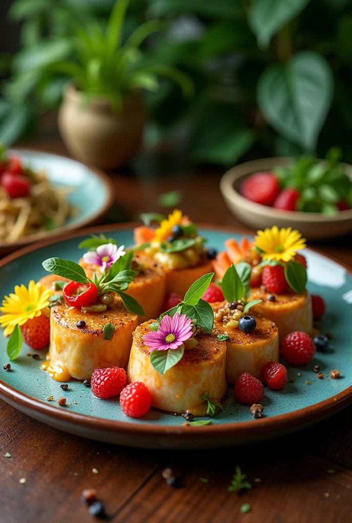 gourmet food inspired by pre-columbian cuisine in colombia