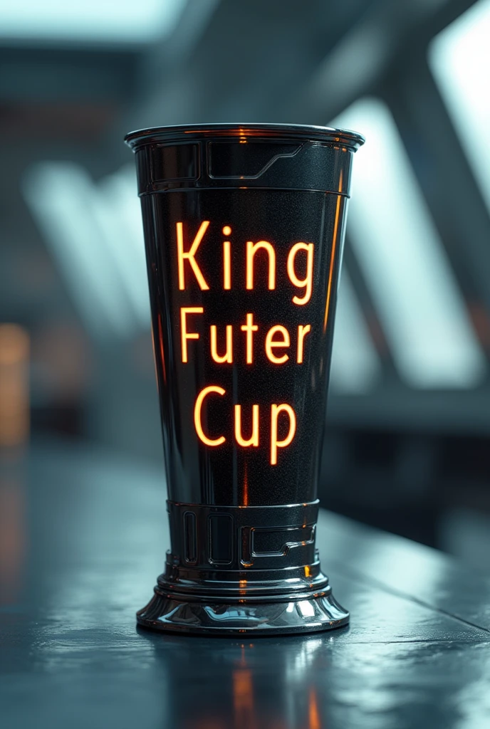 A cup that says king futer cup