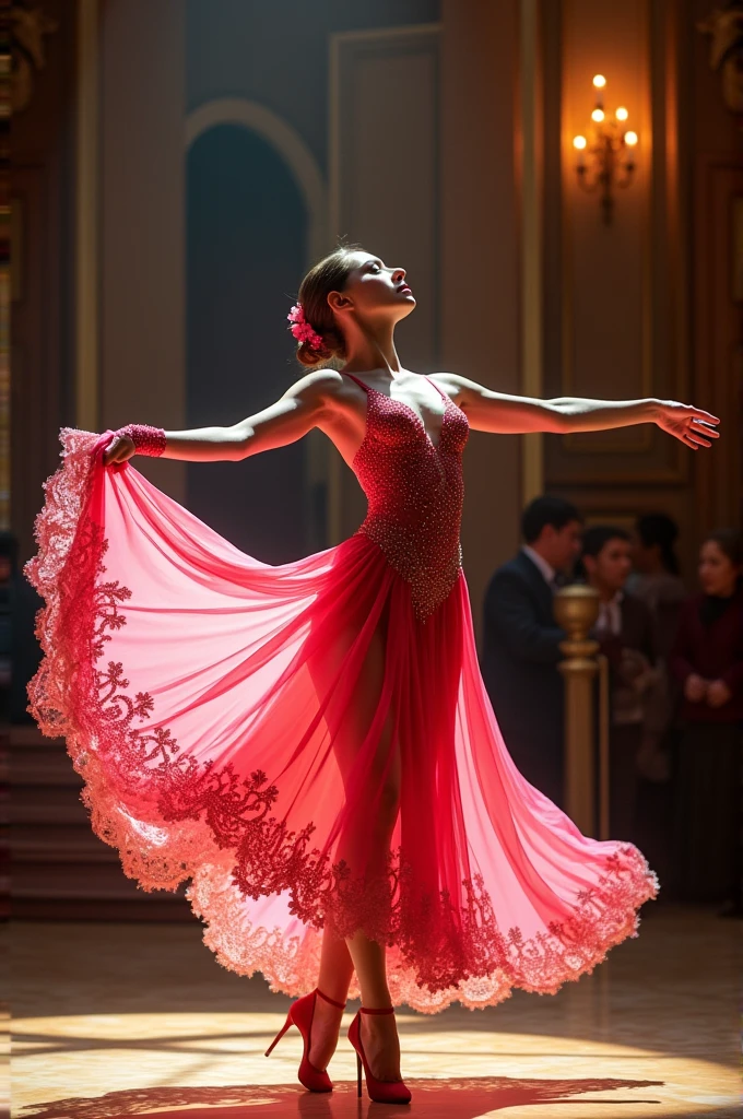 A dance costume for French music voila