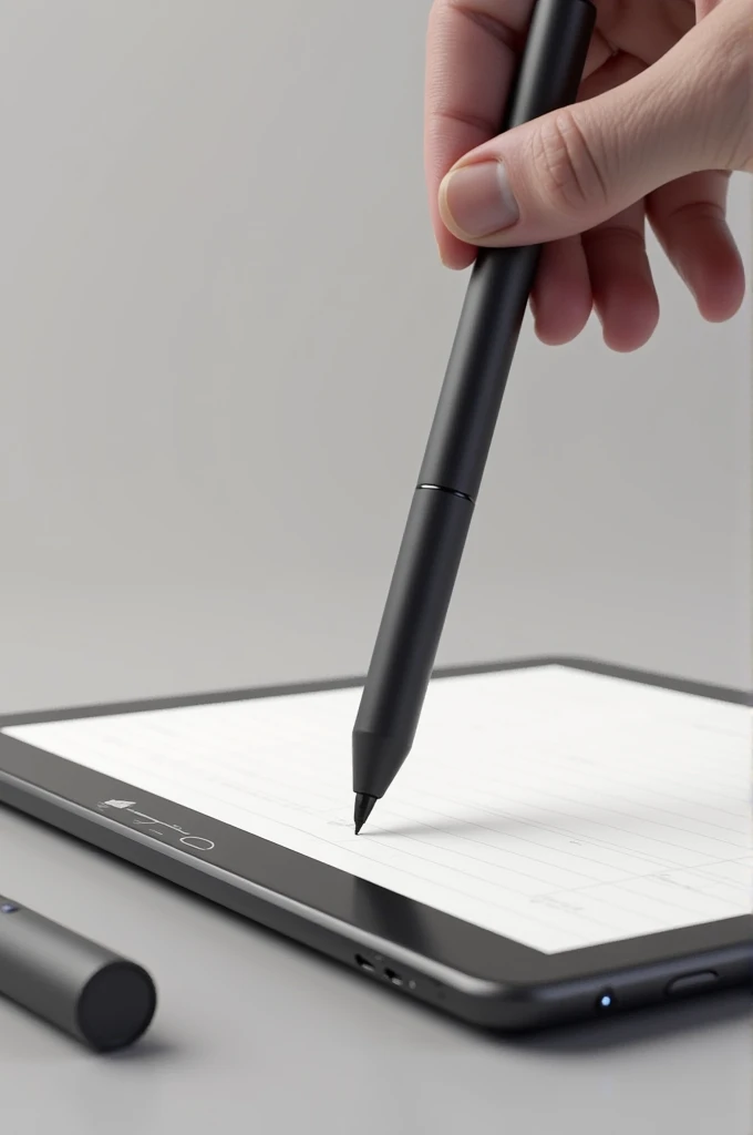 Pen for writing on iPad and paper