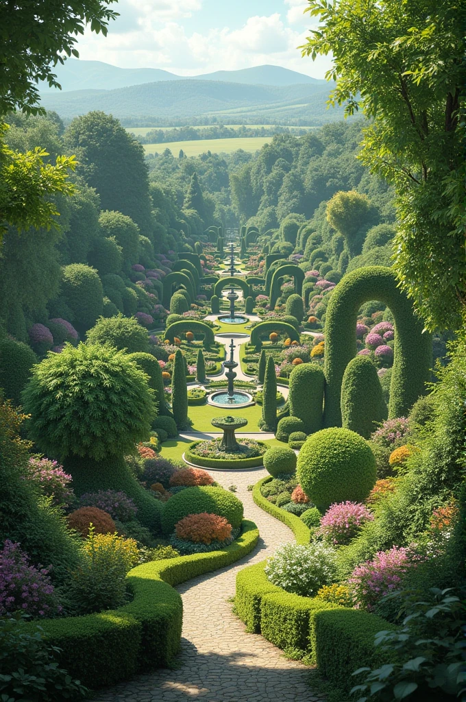 large garden