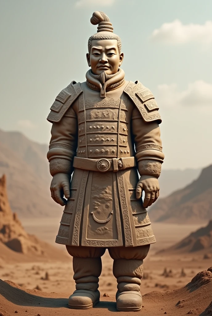 movie record,,Terracotta Warriors and Horses,alone,Armor with great attention to detail、Delicate face