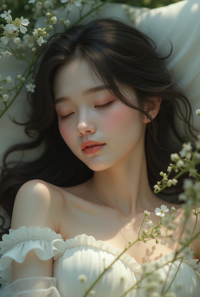 Butiful Siliping girl bad