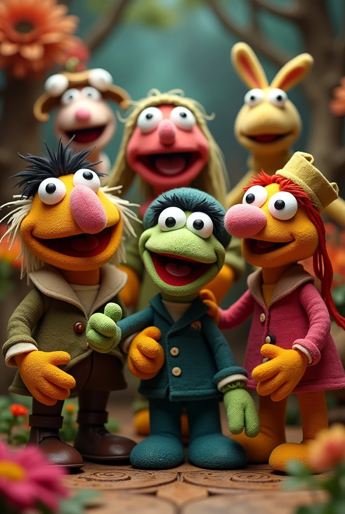 handmade muppets