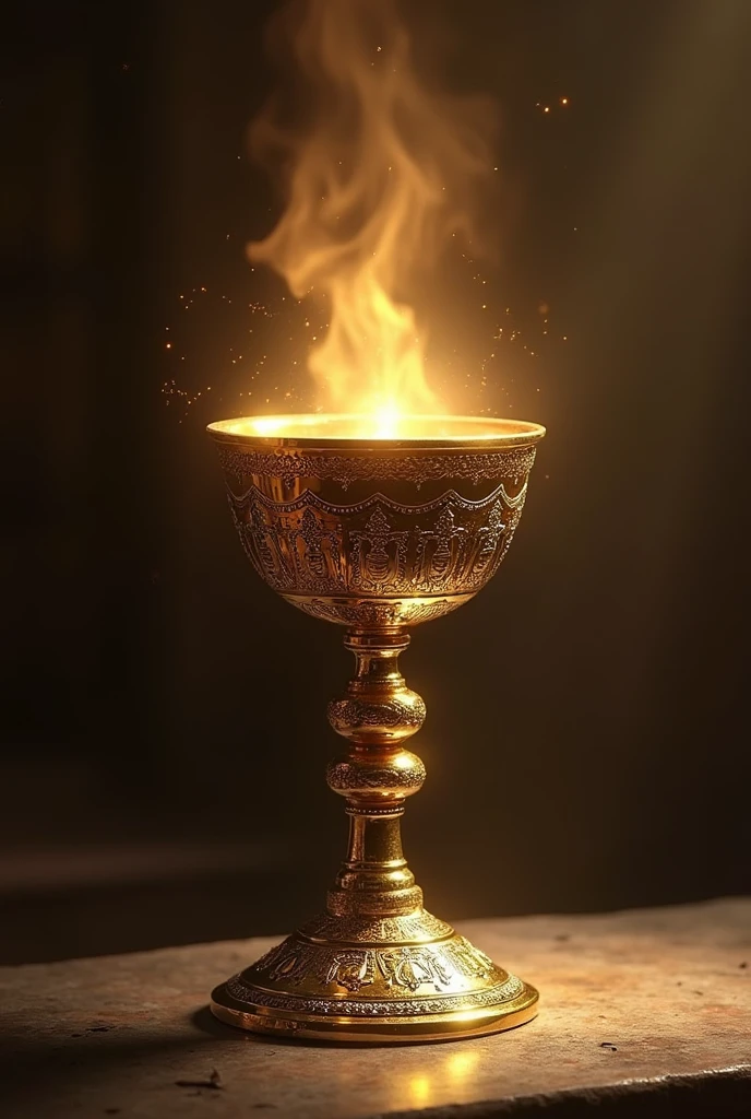 Chalice of the new covenant made by Jesus on the cross