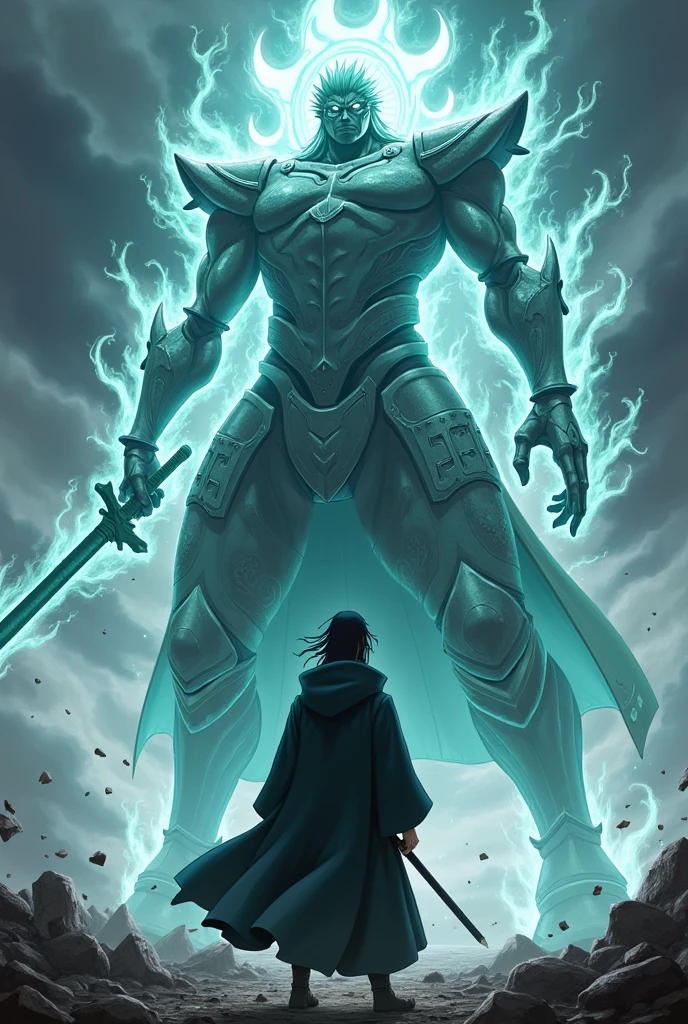 Madara Uchiha uses Susanoo