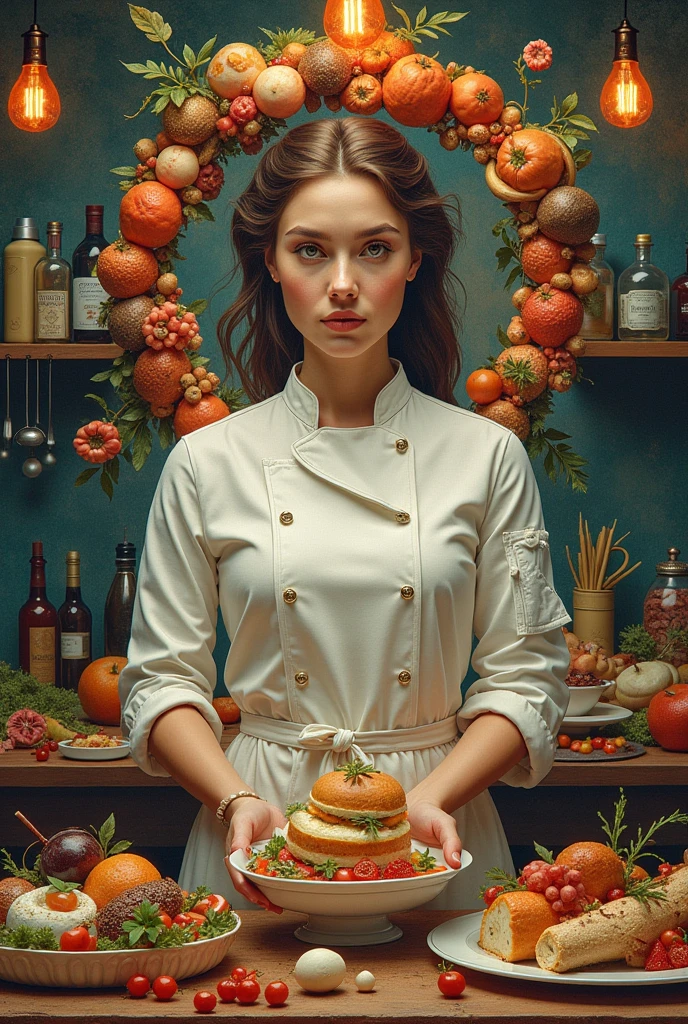 Sign of her integral , con tematica de gastronomy