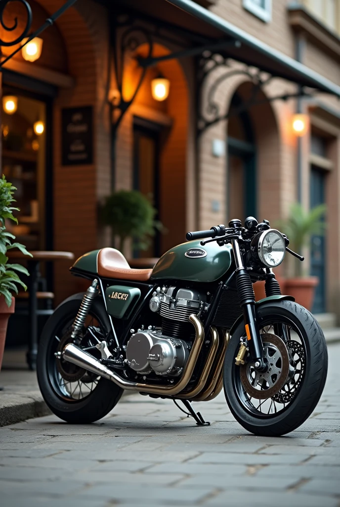 Perfect old cafe racer 



