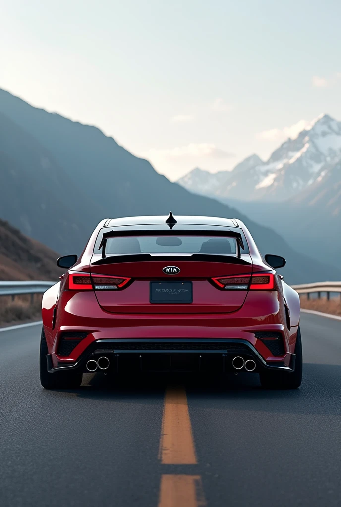 kia forte gt tunning 2024 sedan parte de atras