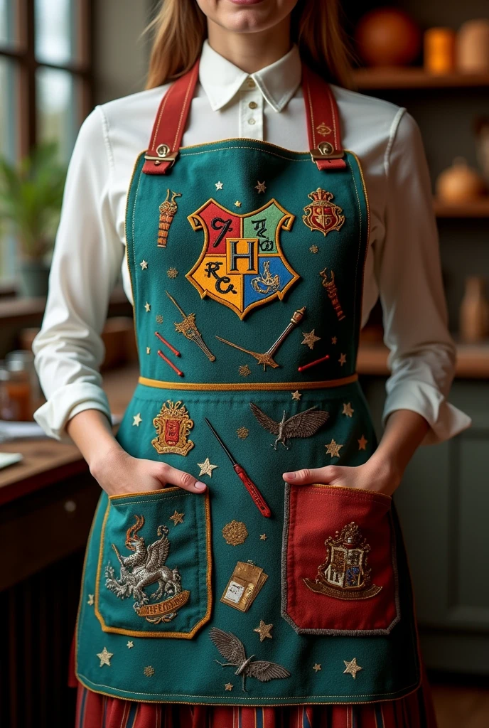 Make a Harry Potter teacher apron design