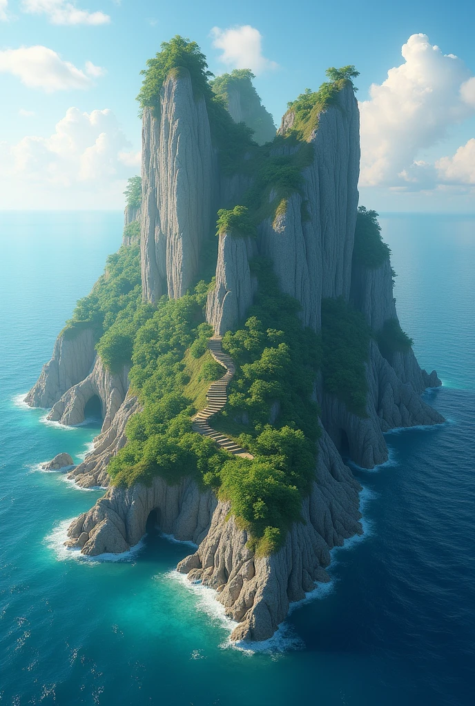 island shaped island
